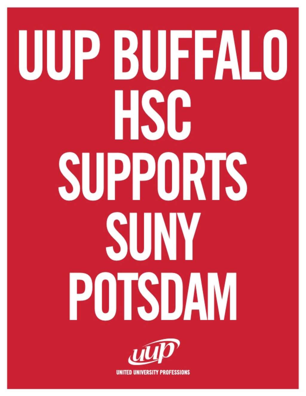 We support SUNY Potsdam