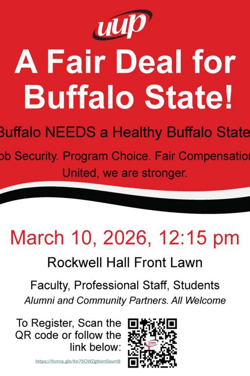 Buffalo State Rally Poster